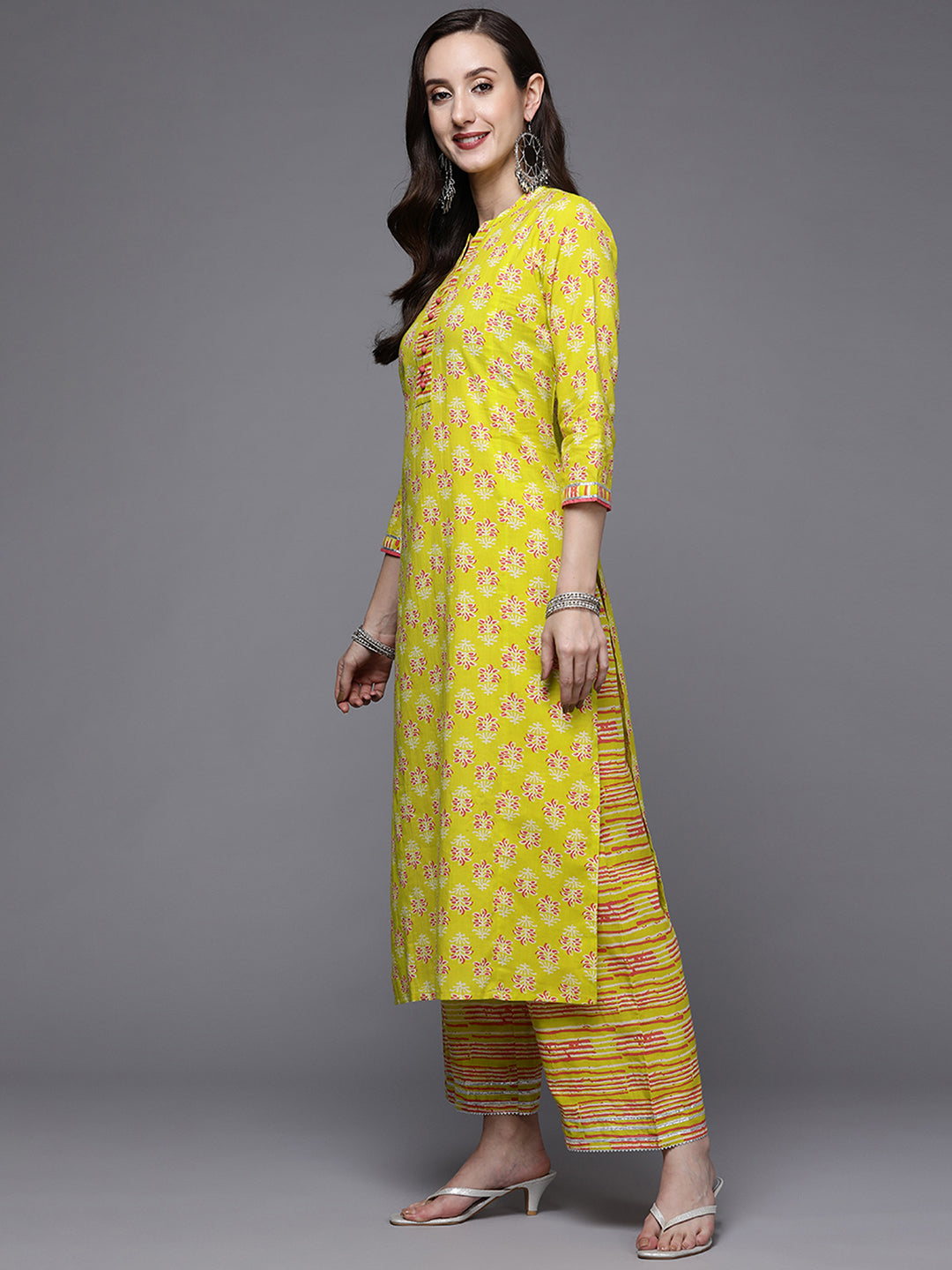 Yellow Kurta Sets  For women,indo era, indoera, kurta set for women, women kurta set, women suit, summer wear for women, cotton suit set, women cotton kurta, cotton kurta with dupatta