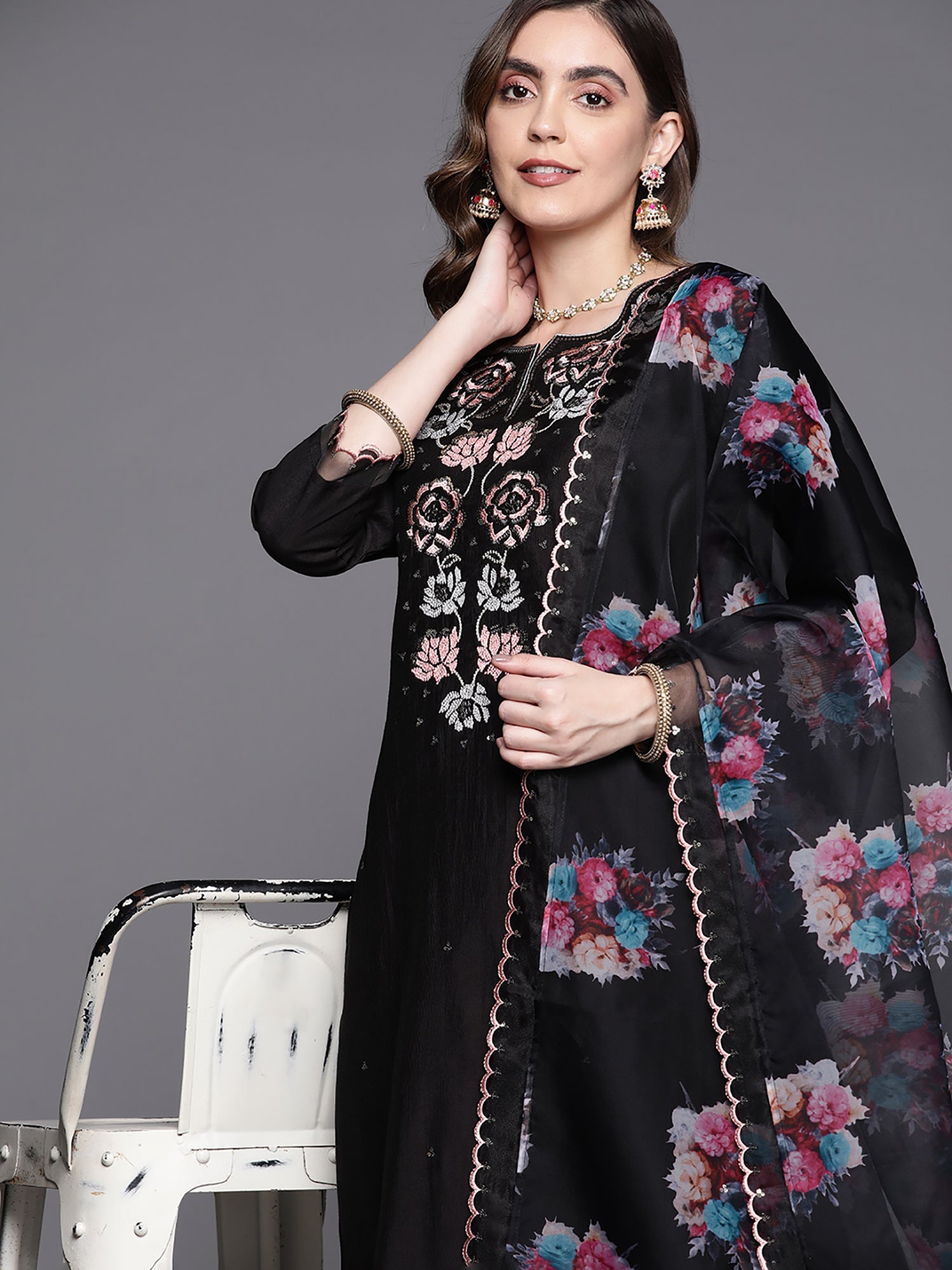 indo era, indoera, indo era kurta, heeramandi dress, heeramandi, dress for women, kurta for women, kurtaset for women, indo era kurta set, indo era suit, anarkali kurta, salwar suit, sharara set, cotton kurta, dress for women, kurta for women, birthday dress for women, gown for women, formal dress for women, party wear for women, summer dress, female kurti, cotton dress for women, kurta with dupatta, dressing style, casual look, new arrival for women, Black suit