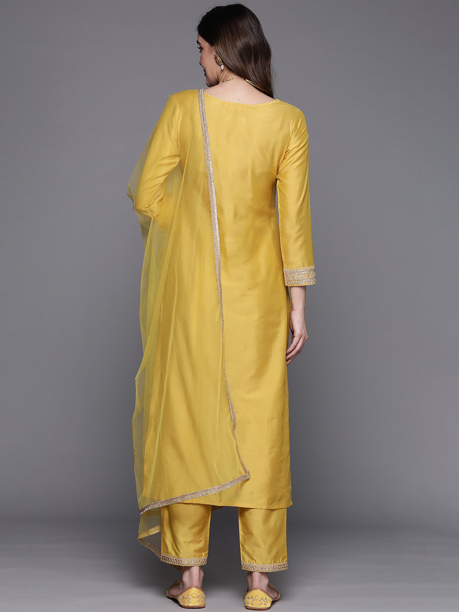 Yellow Kurta Sets  For women,indo era, indoera, kurta set for women, women kurta set, women suit, summer wear for women, festive suit for women, mother's day outfit, dress for mother, mother's day special, kurta set for women, kurta for women, kurta trouser and dupatta