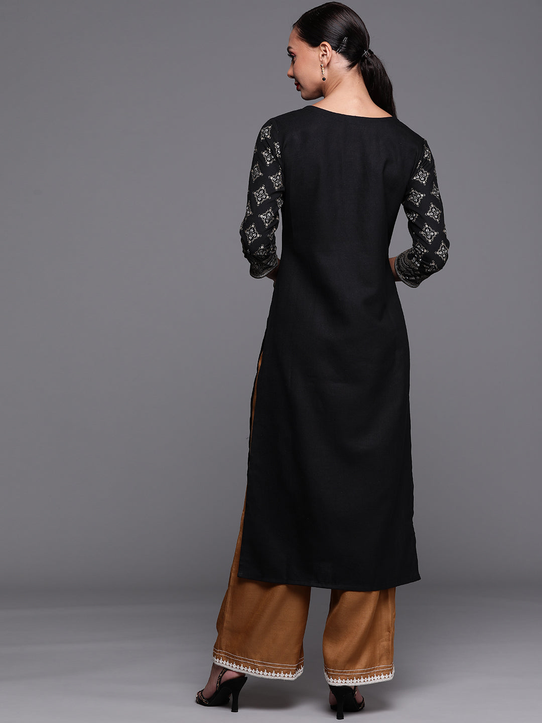 indo era, indoera, indo era kurta, heeramandi dress, heeramandi, dress for women, kurta for women, kurtaset for women, indo era kurta set, indo era suit, anarkali kurta, salwar suit, sharara set, cotton kurta, dress for women, kurta for women, birthday dress for women, gown for women, formal dress for women, party wear for women, summer dress, female kurti, cotton dress for women, kurta with dupatta, dressing style, casual look, new arrival for women, Black kurta