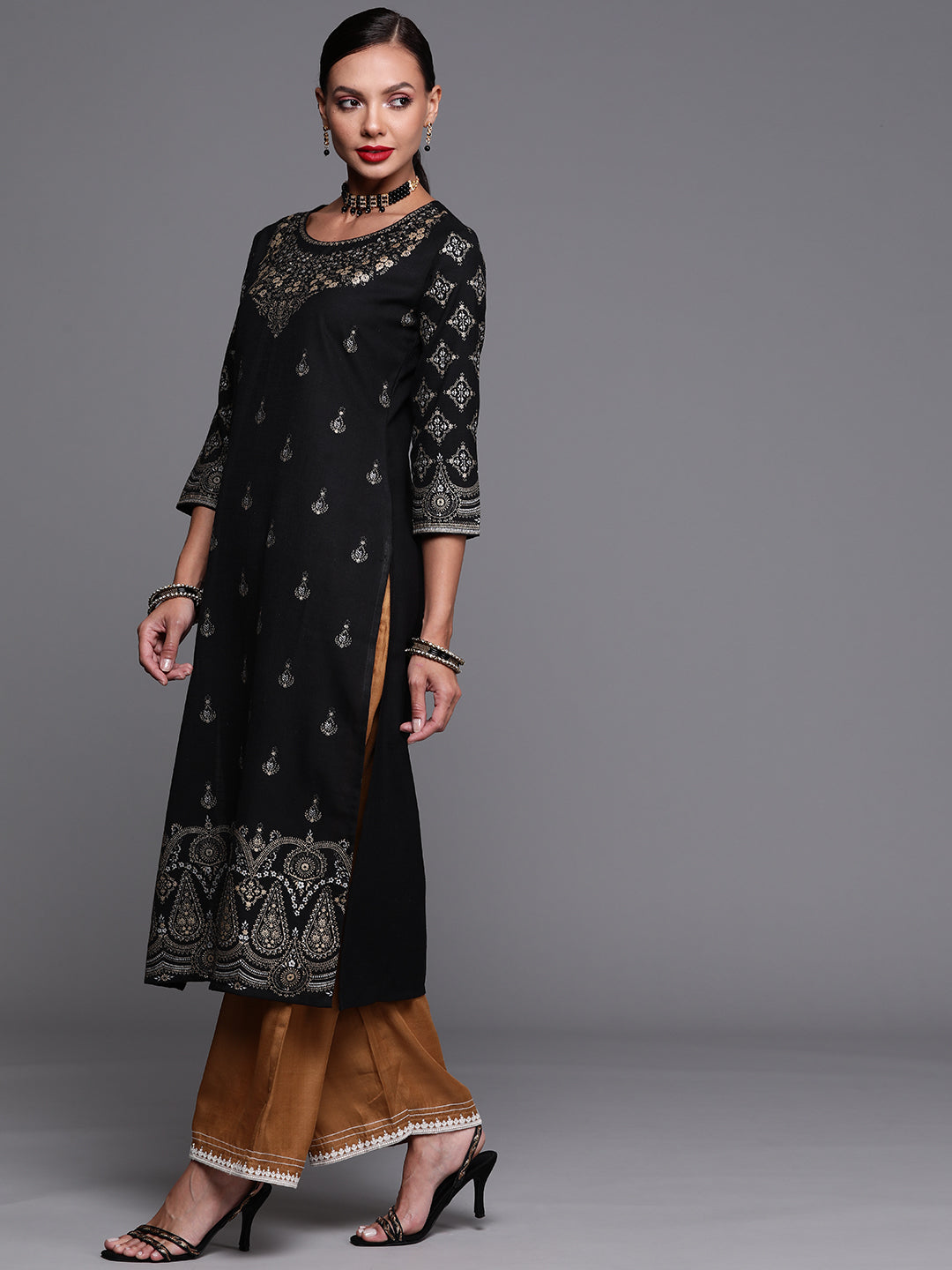 indo era, indoera, indo era kurta, heeramandi dress, heeramandi, dress for women, kurta for women, kurtaset for women, indo era kurta set, indo era suit, anarkali kurta, salwar suit, sharara set, cotton kurta, dress for women, kurta for women, birthday dress for women, gown for women, formal dress for women, party wear for women, summer dress, female kurti, cotton dress for women, kurta with dupatta, dressing style, casual look, new arrival for women, Black kurta