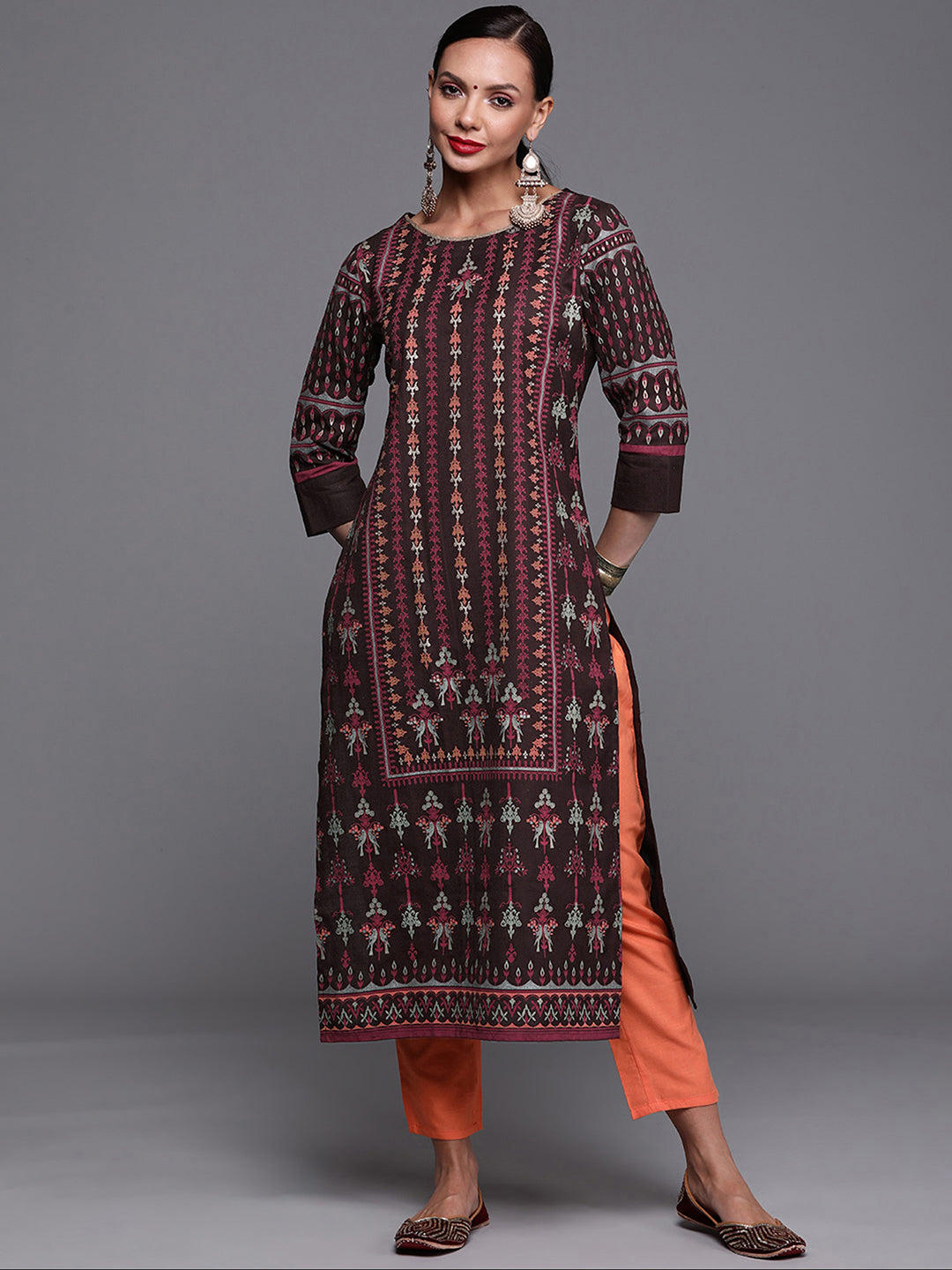 indo era, indoera, indo era kurta, heeramandi dress, heeramandi, dress for women, kurta for women, kurtaset for women, indo era kurta set, indo era suit, anarkali kurta, salwar suit, sharara set, cotton kurta, dress for women, kurta for women, birthday dress for women, gown for women, formal dress for women, party wear for women, summer dress, female kurti, cotton dress for women, kurta with dupatta, dressing style, casual look, new arrival for women, Brown kurta
