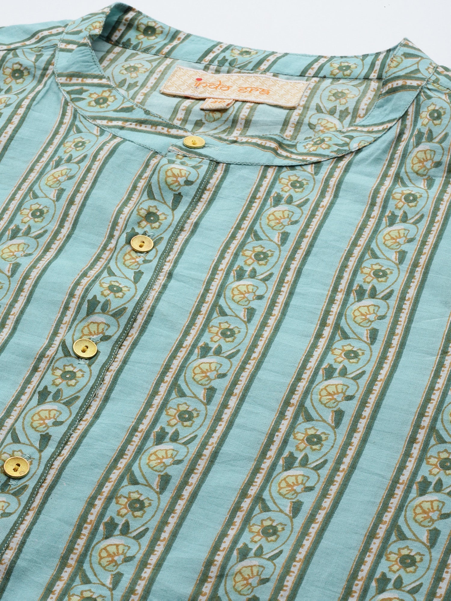 Blue Kurtas  For women,indo era, indoera, kurta set for women, women kurta set, women suit, summer wear for women, festive suit for women, mother's day outfit, dress for mother, mother's day special, kurta set for women, kurta for women, kurta trouser and dupatta
