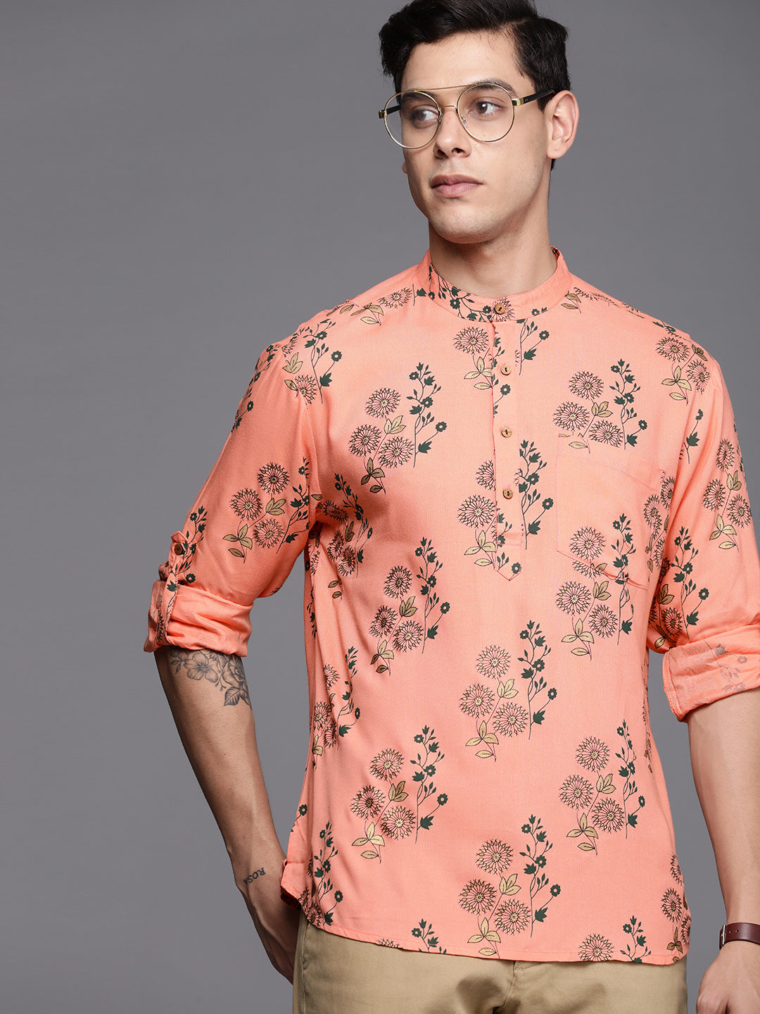 Peach Kurtas  For women,indo era, indoera, kurta set for women, women kurta set, women suit, summer wear for women, festive suit for women, mother's day outfit, dress for mother, mother's day special, kurta set for women, kurta for women, kurta trouser and dupatta