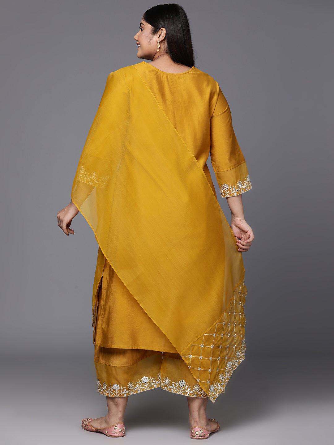 RangMahal Indische Damen Schöne Baumwolle Stoff Ku Produktbild-Vorschau 6