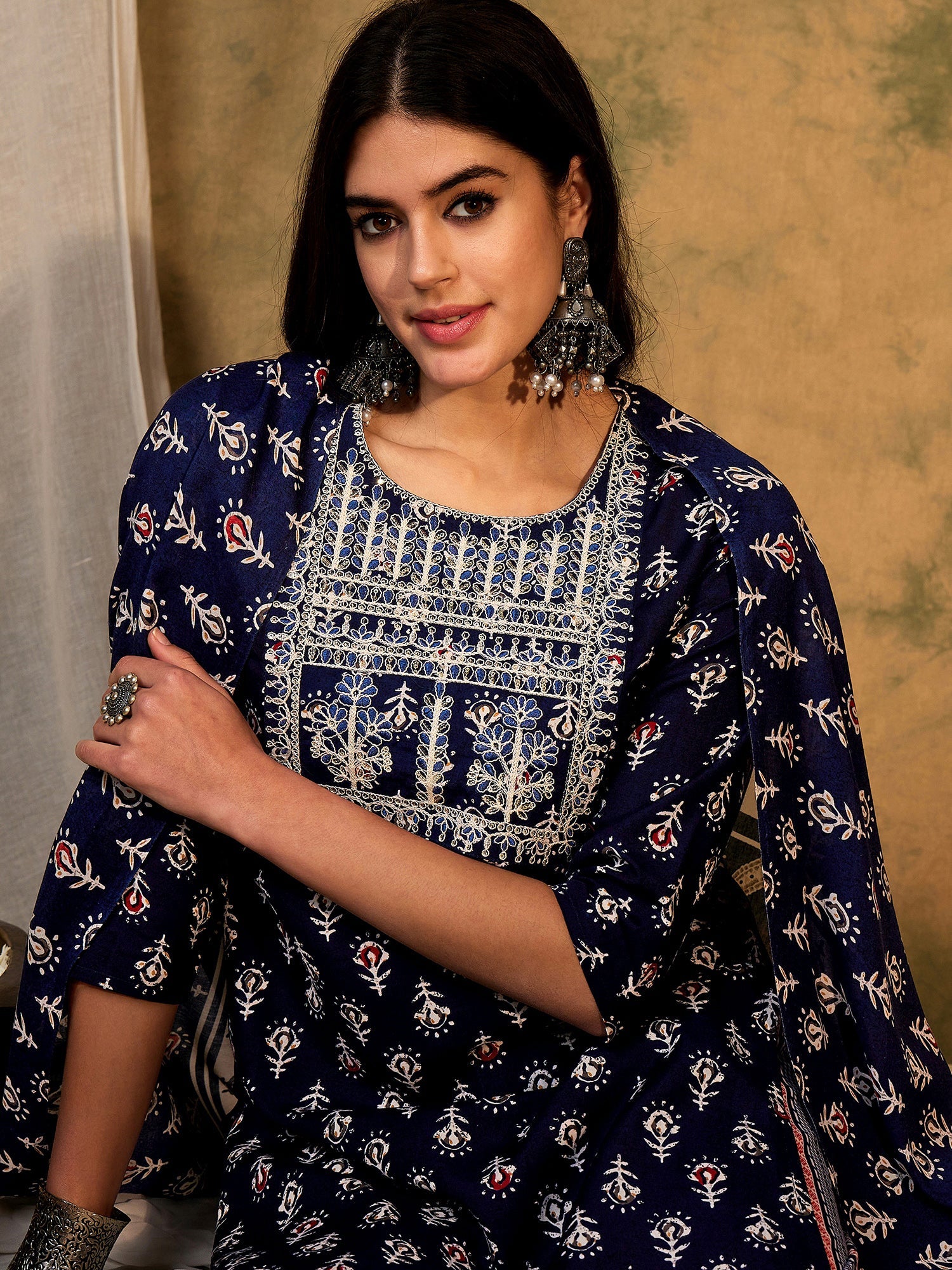 indo era, indoera, indo era kurta, heeramandi dress, heeramandi, dress for women, kurta for women, kurtaset for women, indo era kurta set, indo era suit, anarkali kurta, salwar suit, sharara set, cotton kurta, dress for women, kurta for women, birthday dress for women, gown for women, formal dress for women, party wear for women, summer dress, female kurti, cotton dress for women, kurta with dupatta, dressing style, casual look, new arrival for women, Navy Blue suit